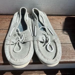 Sperry Topsiders Mens Grey